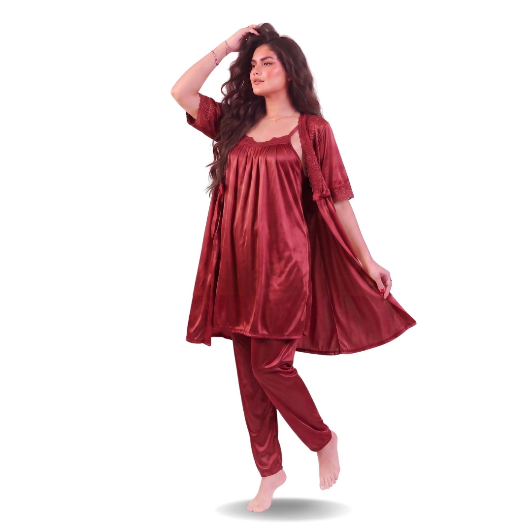 Luminous Silk Nighty