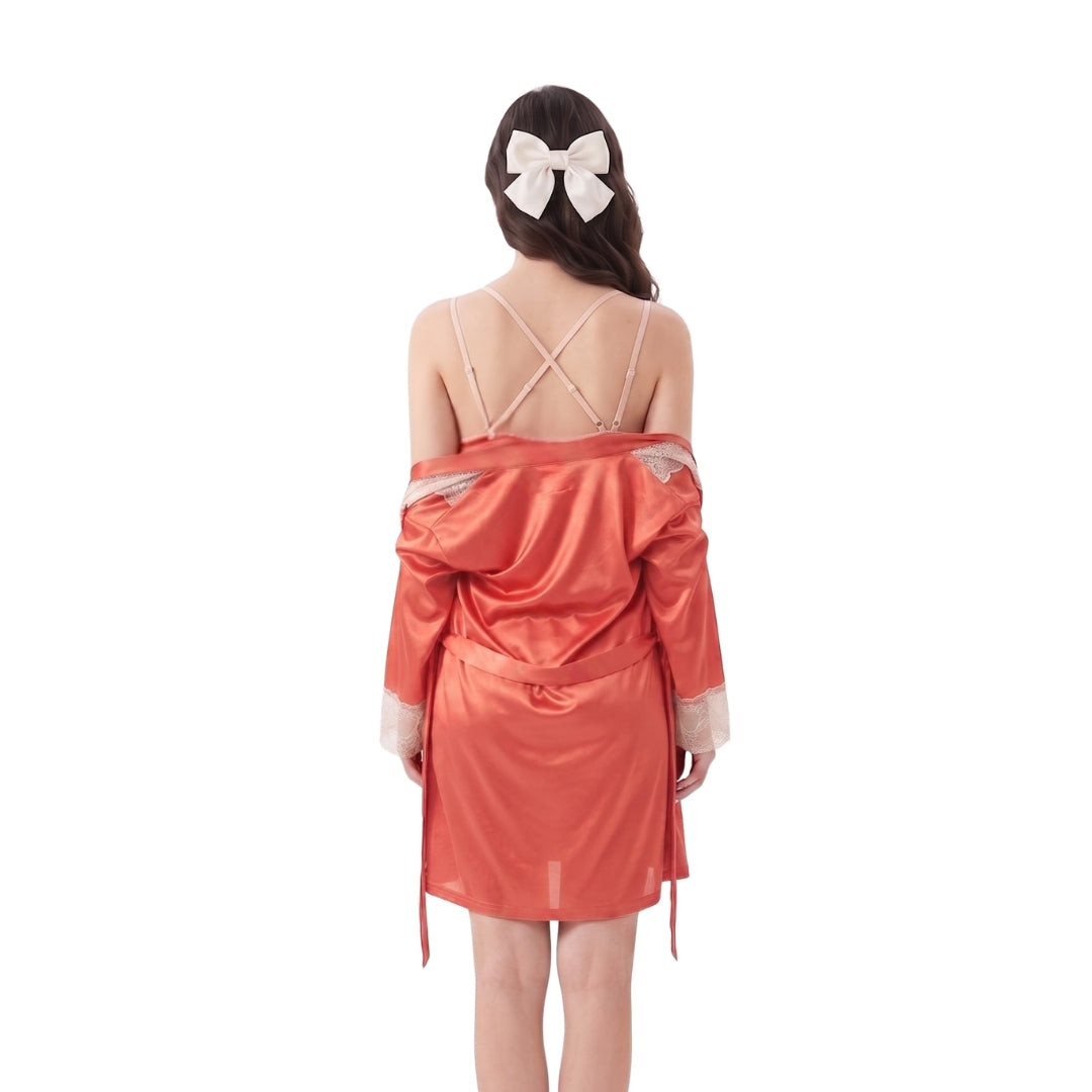 Satin Dusk Nighty Set