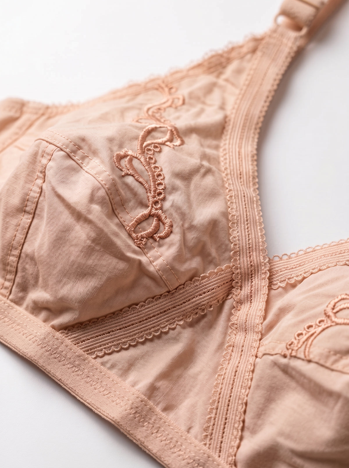 Soft Cotton Non padded wireless bra