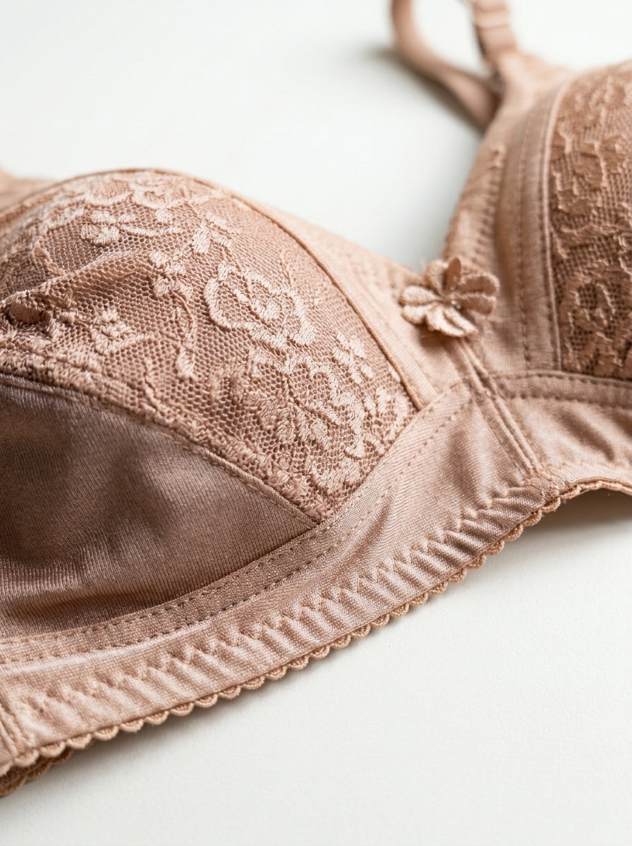 Full Net Non padded wireless bra
