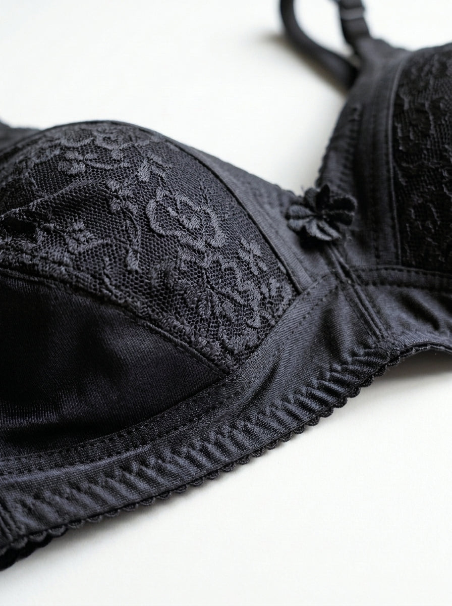 Full Net Non padded wireless bra