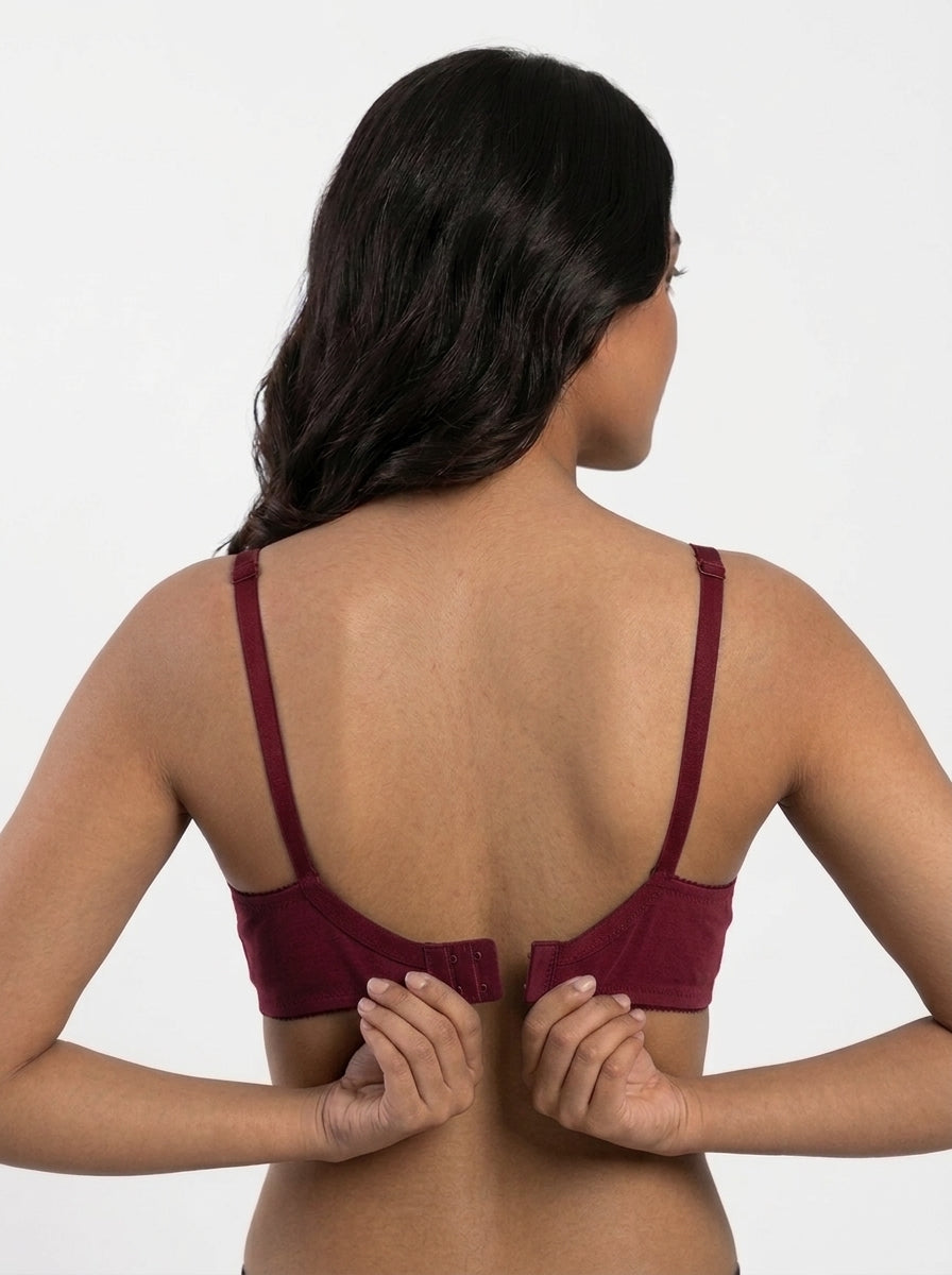Full Net Non padded wireless bra
