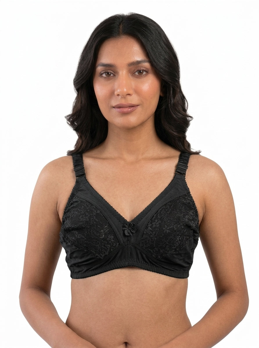 Full Net Non padded wireless bra