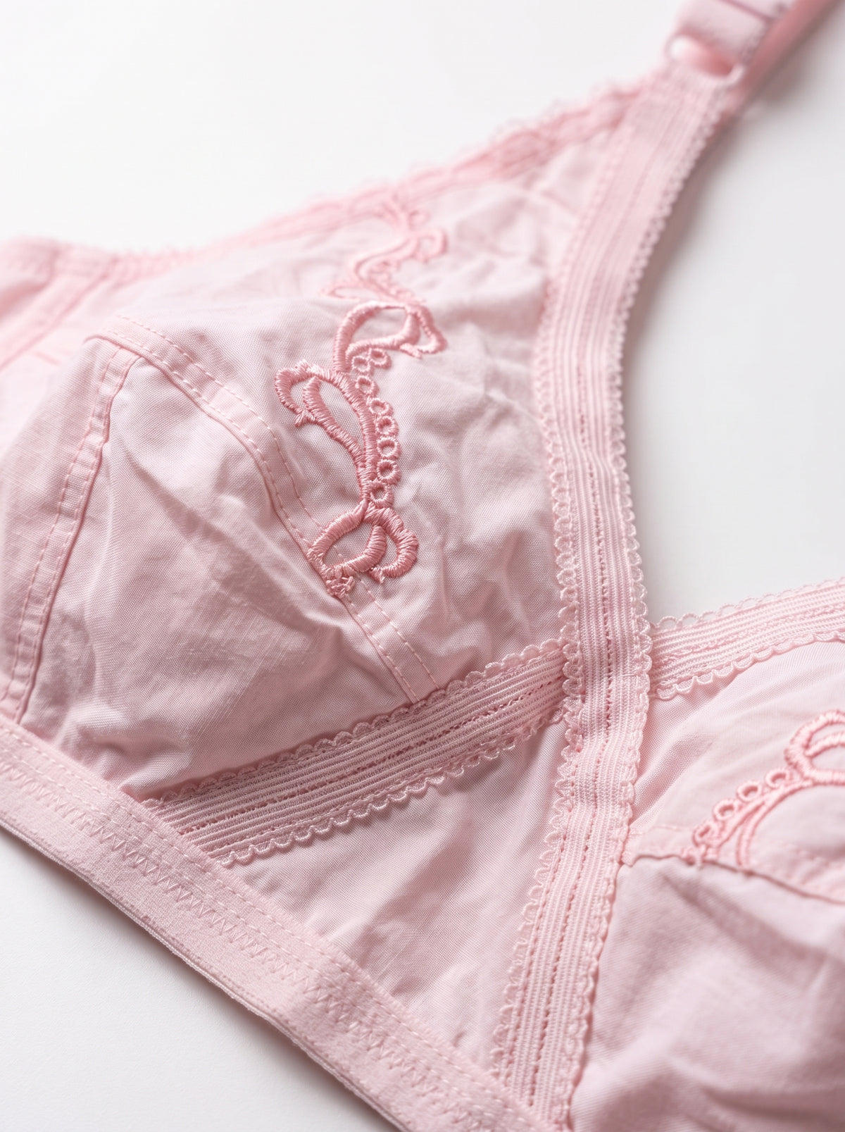 Soft Cotton Non padded wireless bra