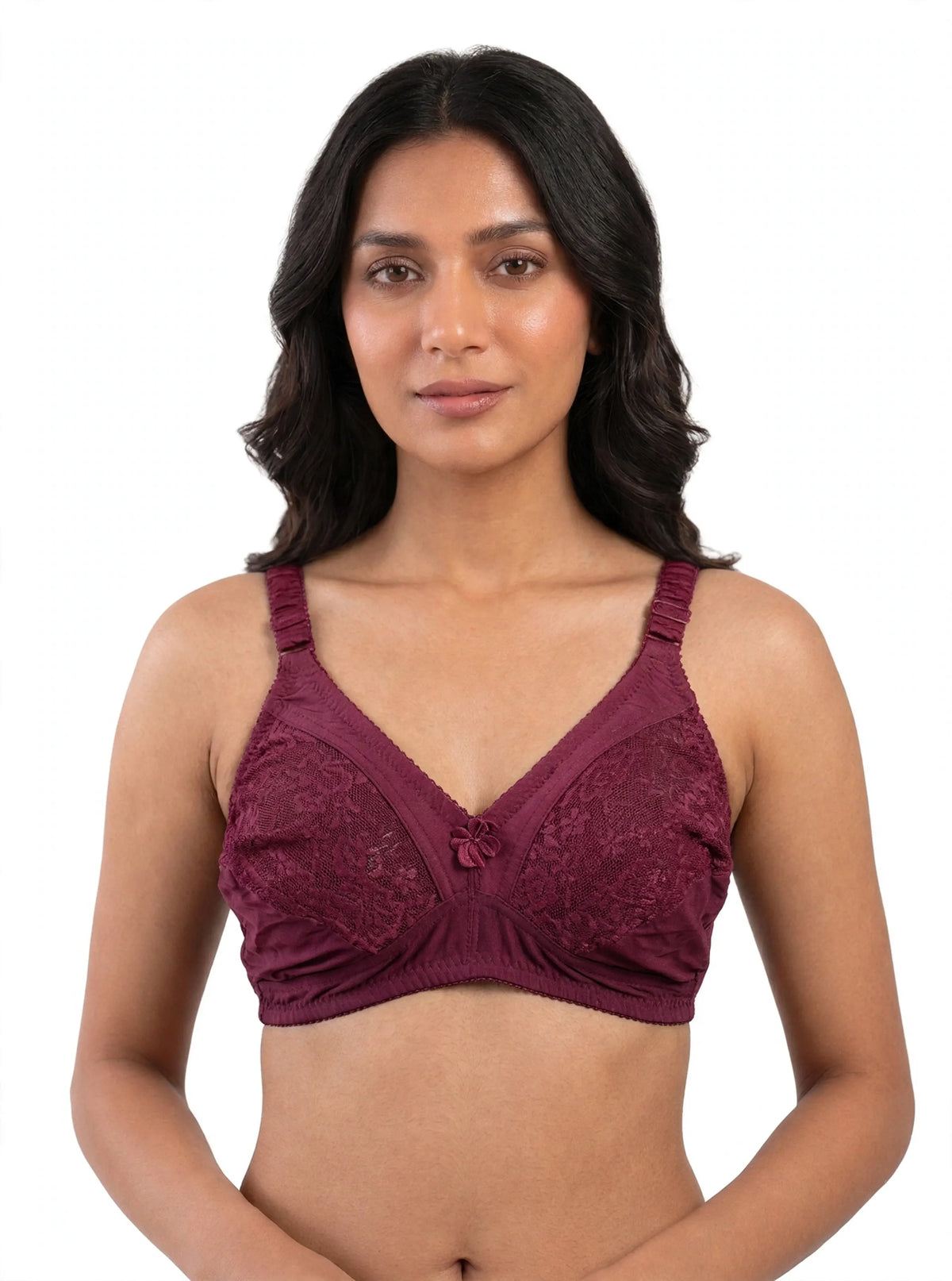Full Net Non padded wireless bra