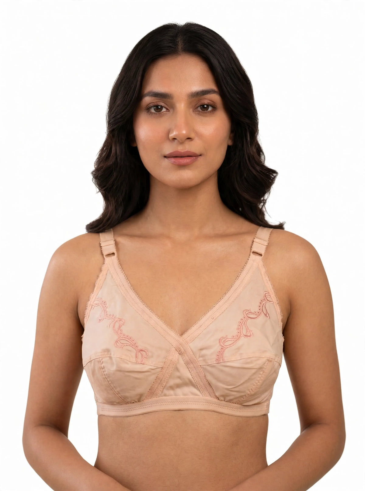 Soft Cotton Non padded wireless bra