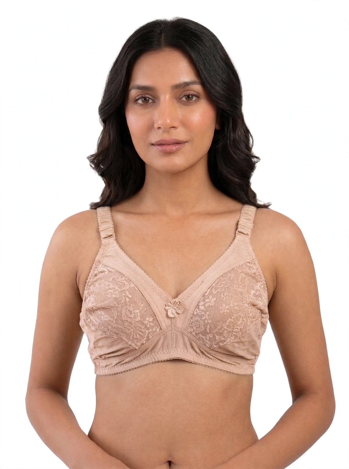 Full Net Non padded wireless bra