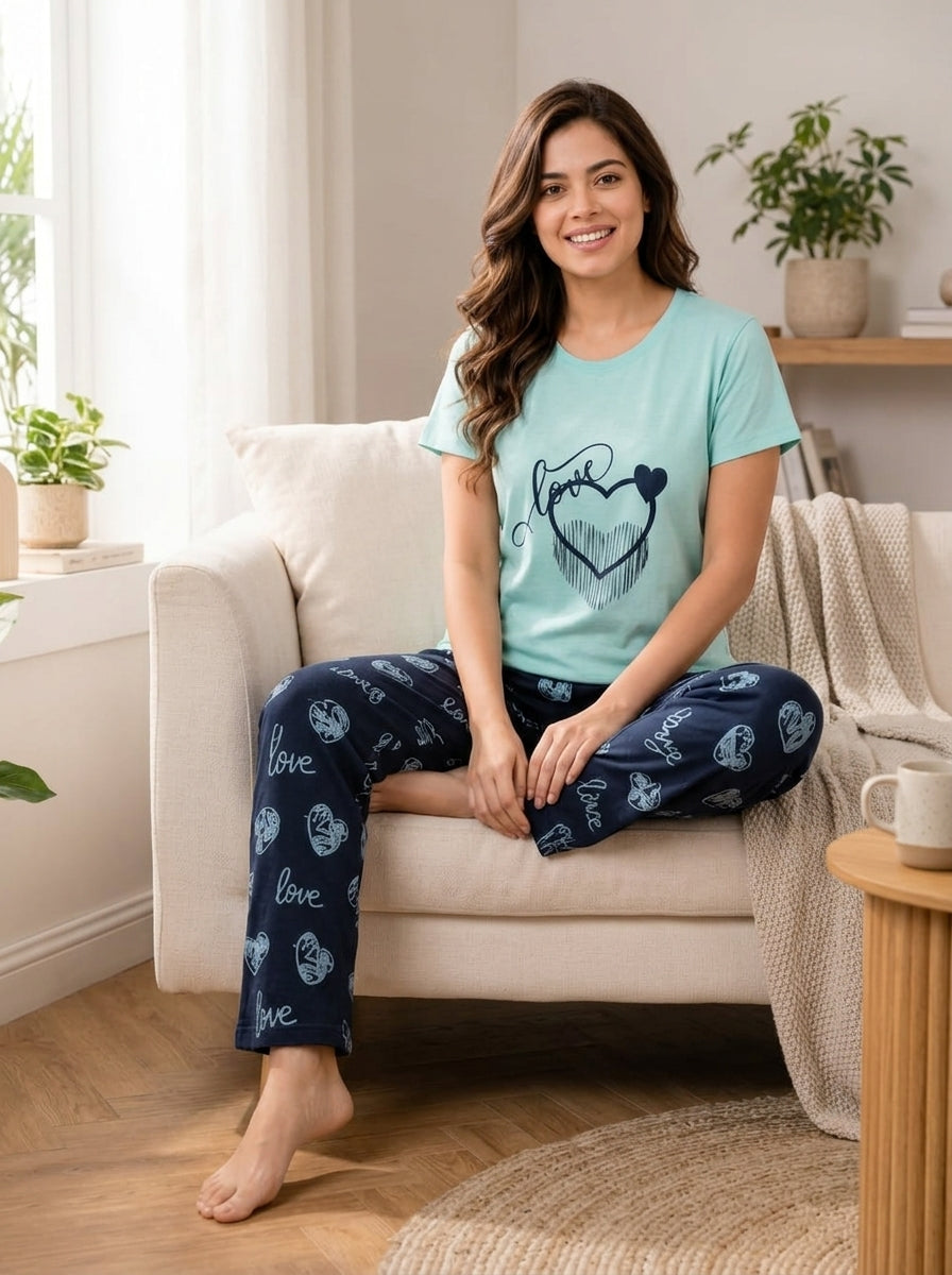 Love Lounge Set - Aqua