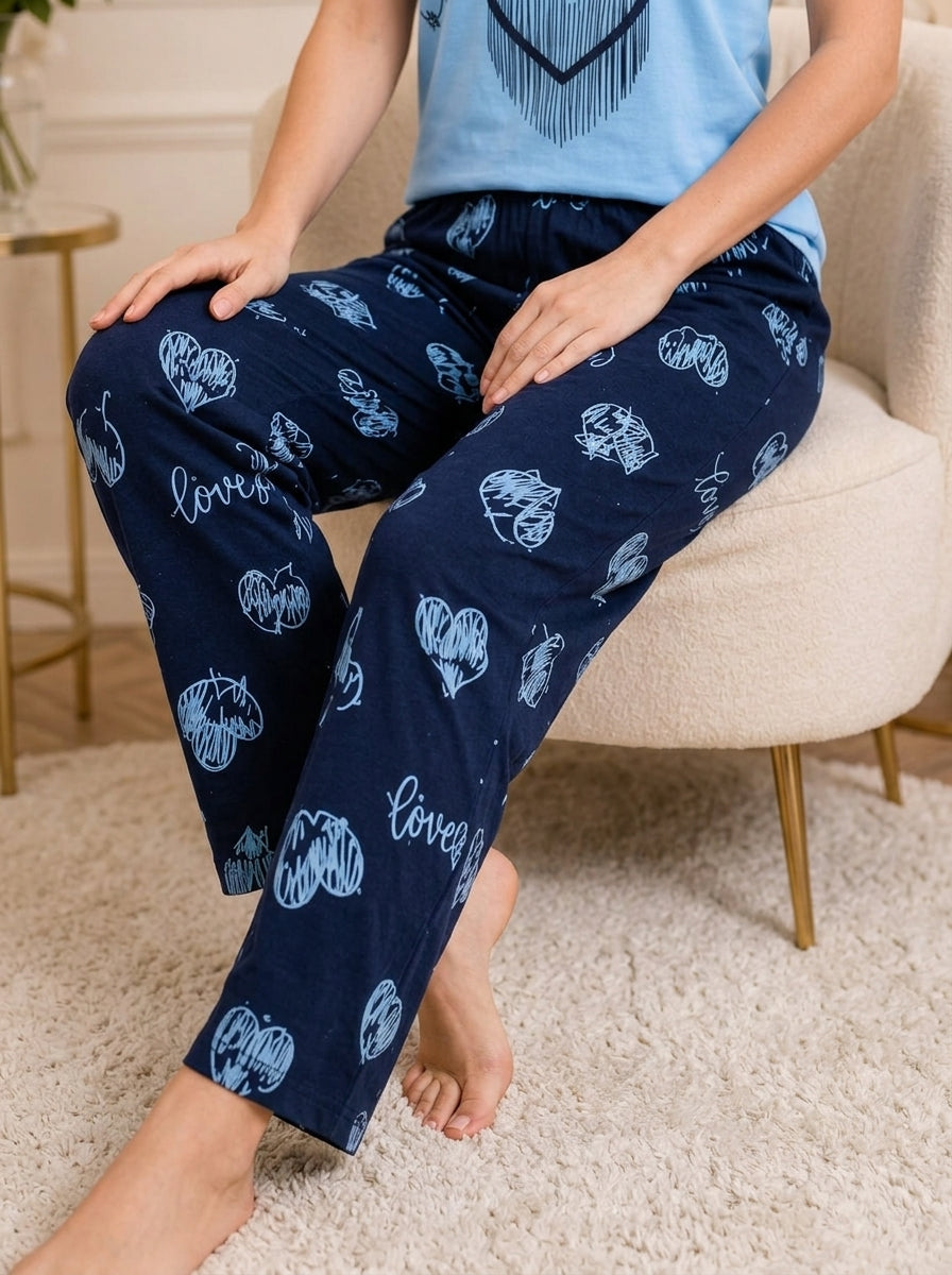 Love Lounge Set - Sky Blue